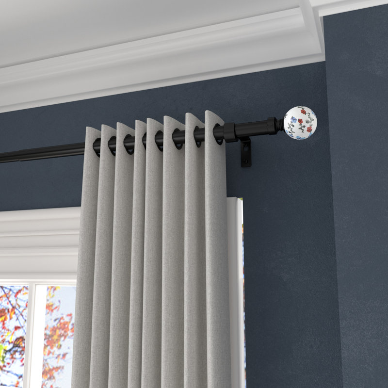 Tringle à rideau simple réglable Kronet, 84" - 120"