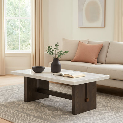 Cuzzocrea Marble Top Single Coffee Table