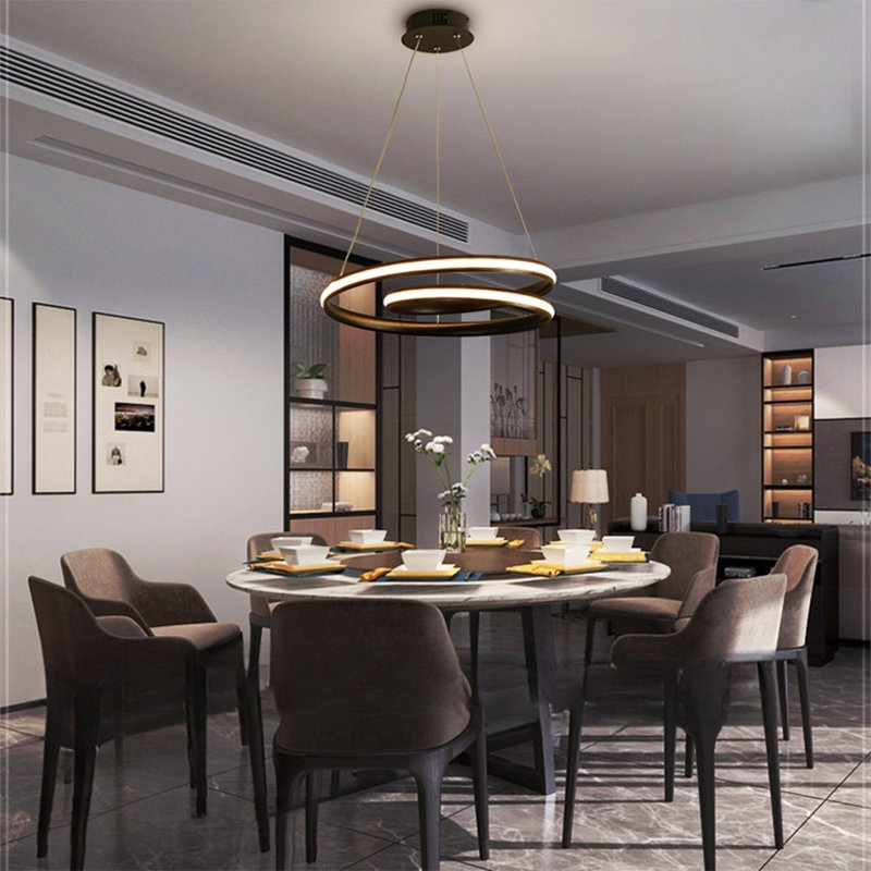 Daukas 1 - Light Unique/Statement LED Chandelier