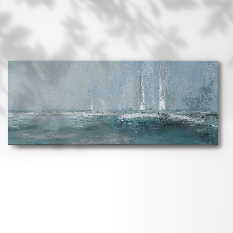«Headed Out», H 12 po x l 30 po x P 1,5 po