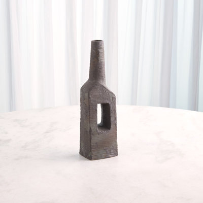 Ebba Vase-Rugged Brown-Sm