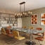 8 - Light Iron Chandelier-1264140672