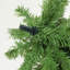 Arbre de Noël artificiel élancé avec aiguilles vertes
