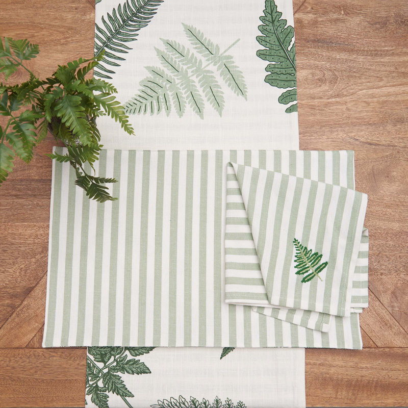Ensemble de 6 serviettes de table Botanical Forest