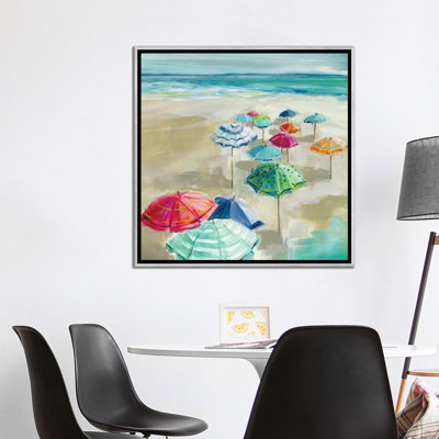 " Umbrella Beach I " Print