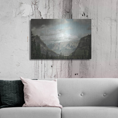 Art mural luxueux «Glacier National Park Gateway» par Nathan Larson