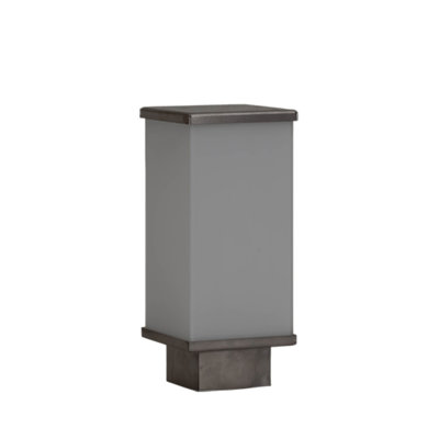 12.75'' H Metal Rectangle Wall Sconce Shade