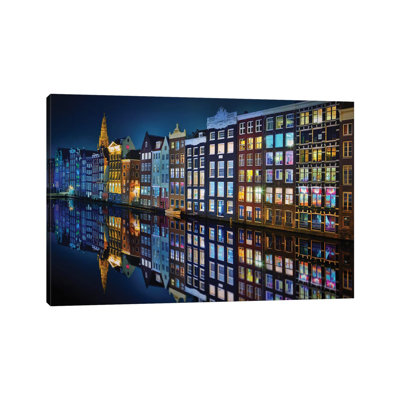 Amsterdam Mirror by Juan Pablo de Miguel - 1 Piece Wall Art on Canvas