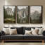 Framed Canvas wall Art, Vintage Abstract Wall pirnts for Bedroom-1299275502-1299275501