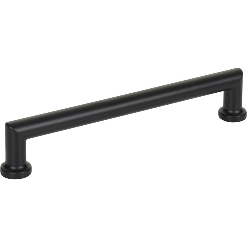 Morris Bar Pull, Flat Black, 6 5/16" Center to Center