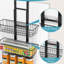 Freestanding Spice Rack with Adjustable Racks-987496468