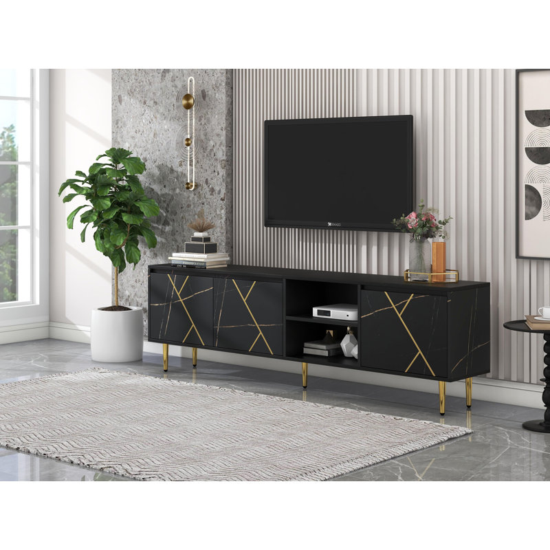 Aaren Unfinished TV Stand for TVs up to 88"