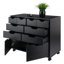 Armoire mobile à compartiments et à tiroirs Sutton-1671927259