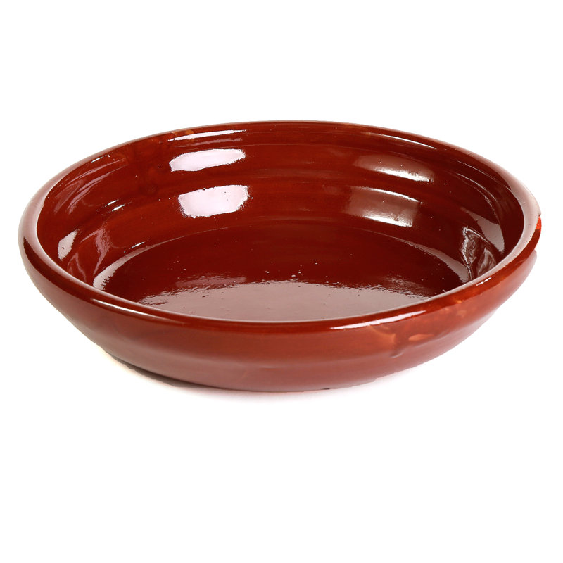 Red Barrel Studio®, Mexican Clay Cazuela Plate, 24 Ounces