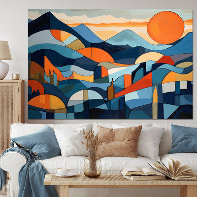 Mid Century Perspectives II - Modern Midcentury Canvas Prints