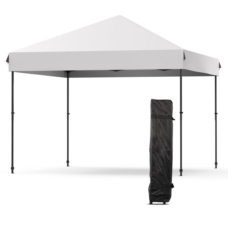 Tente à auvent escamotable robuste, installation rapide par une personne, imperméable aux rayons UV et à l'eau