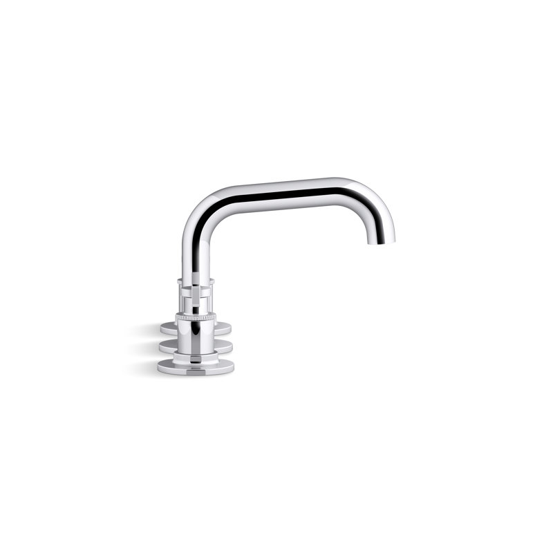 Castia by Studio McGee Widespread Bathroom Sink Faucet 1.2 GPM, Polished Chrome