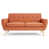 Burnt Orange Fabric selected