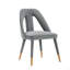 Chaise rembourrée en velours-234542512-234542513