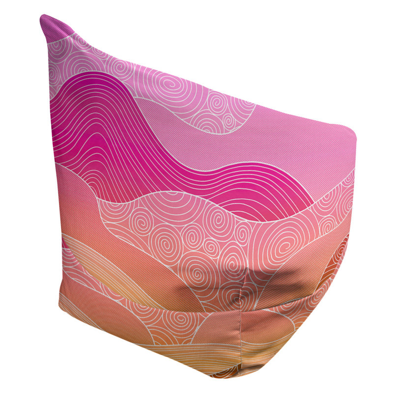 Grande housse de sac en mélange de polyester Hand, H 120 po x l 60 po x P 31 po, Rembourrage poly
