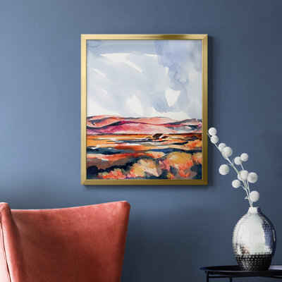 Chromatic Landscapes I Premium Framed Canvas - Ready to Hang