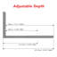 Aavyan Universal Microwave Bracket-293059968