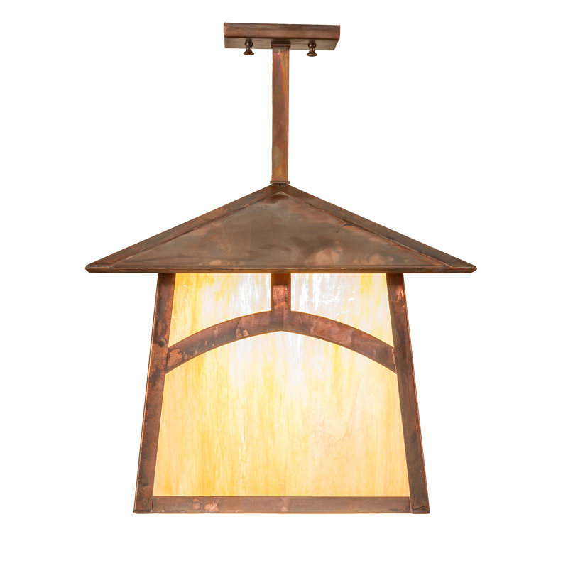 16" Square Stillwater Hill Top Pendant