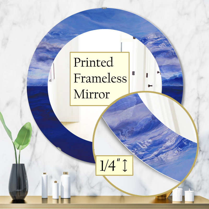Miroir mural Vibe, H 31,5 po x l po