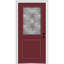 Porte d'entrée prémontée en panneau de fibre de verre 1/2 panneau Grace avec panneau peint 1/2 panneau Grace 4-5 / 16 po Grace-1956367579-1956367583-1956367582