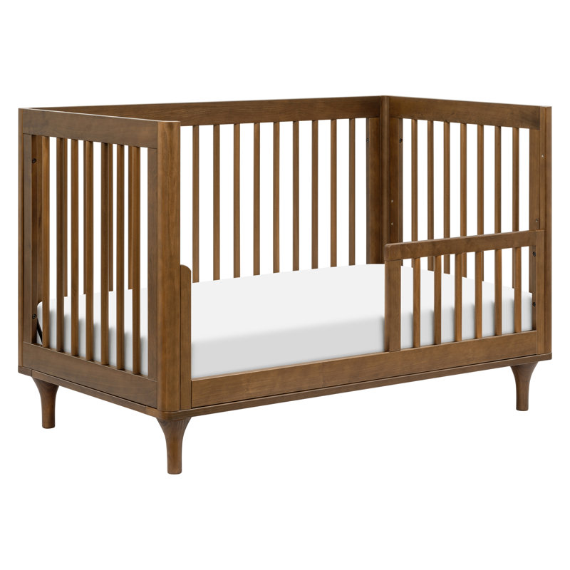 Lolly 3-in-1 Convertible Crib, Brown