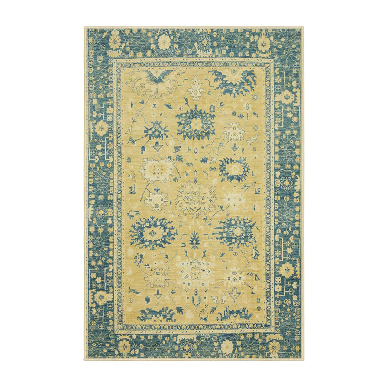 Abstract Indoor Rug, Rectangle 3' x 5'