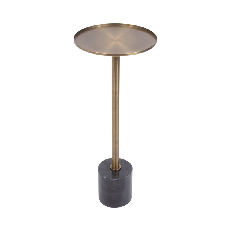 Beth Modern Round Marble Drink Table