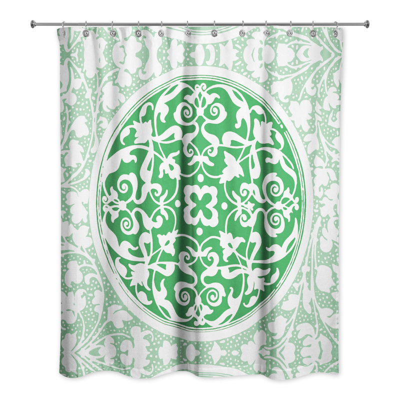 Rideau de douche simple boho médaillon Velazquez