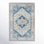 Tapis ivoire / bleu Aurich 851-2046743255
