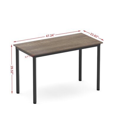 Andover Mills™ Aleksei Metal Base Dining Table & Reviews | Wayfair