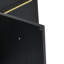 Black Chestnut Bathroom Vanity - 48 Inch Wall Mounted, Contemporary Style With Plywood And Practical Storage Modern Ample Mechanism