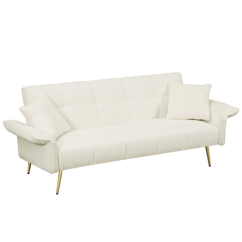 70.1 "Futon Sofa Bed, Beige