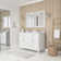 Xenya 48.03'' Double Bathroom Vanity with Engineered Marble Top