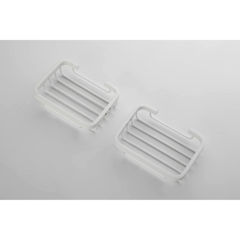 Salle de bain avec pomme de douche à effet pluie de 10 po rendant la douche plus agréable, douche à 4 mains, barre coulissante réglable et porte-savon - Fixations murales en laiton blanc avec pomme de douche incluse, pour