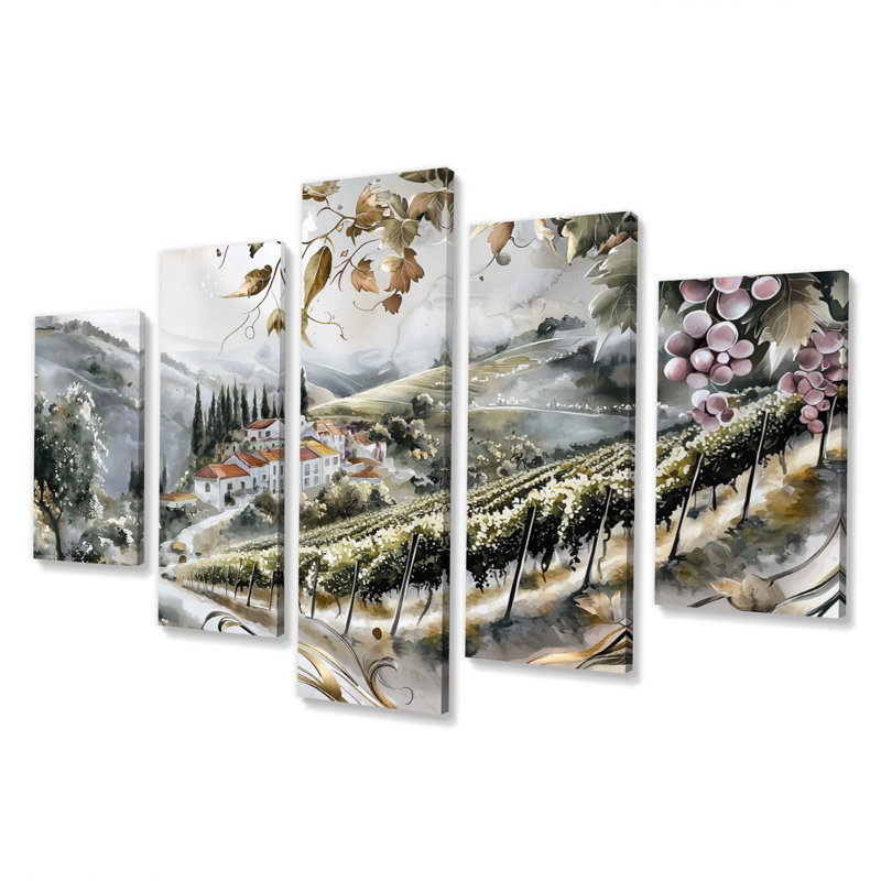 Ehrenberg - Vineyard Wall Art - Traditional Wall A Wall Art Diamond