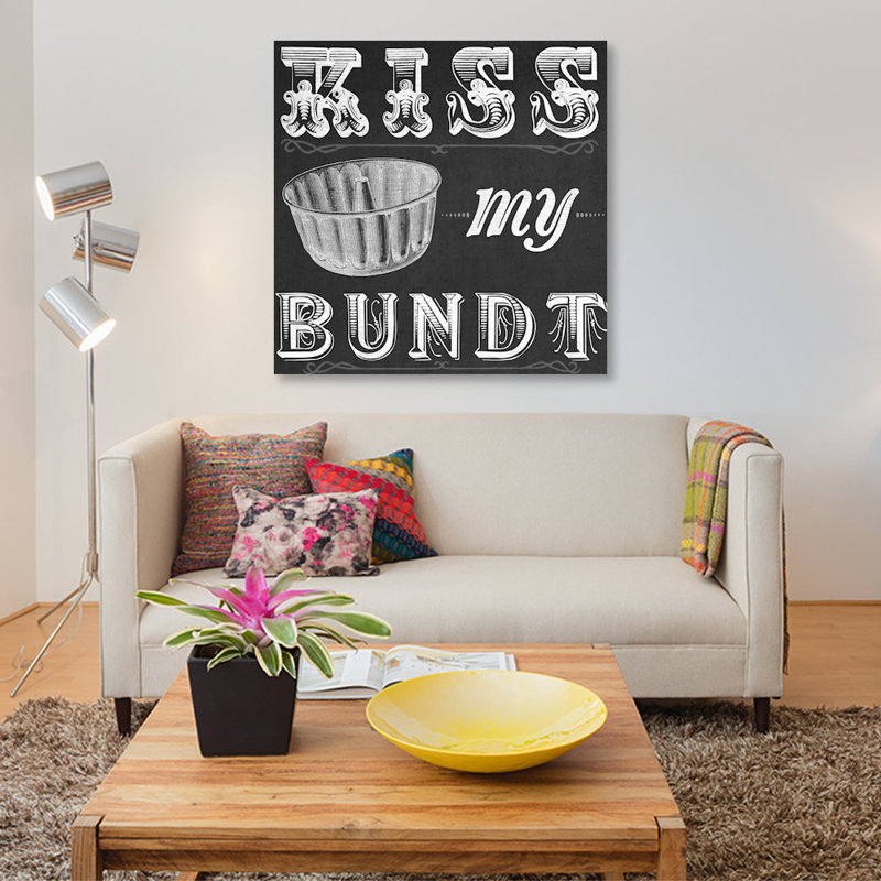 « cuisine sass ii », affiche rétro sur toile, H 12 po x l 12 po x P 0,75 po, Toile tendue, Pas de tapis