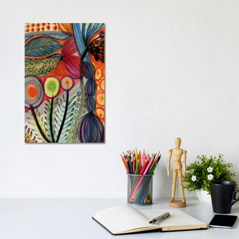 Vivaces by Sylvie Demers - Gallery-Wrapped Canvas Giclée on Canvas, 20.32 cm H x 30.48 cm W, Wrapped Canvas