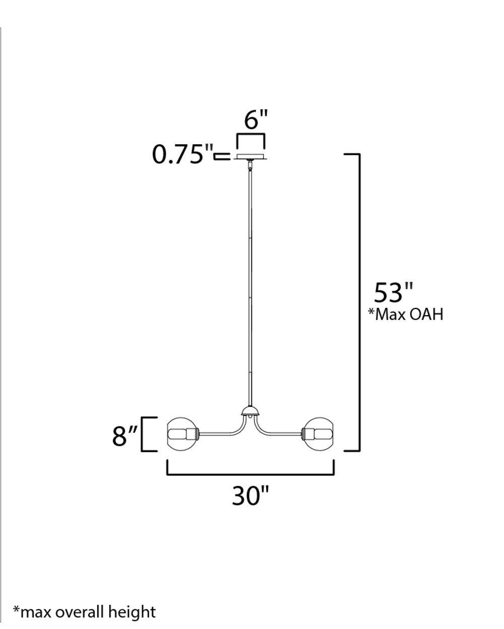 Mirianne 5 - Light Steel Dimmable Chandelier, Natural Aged Brass