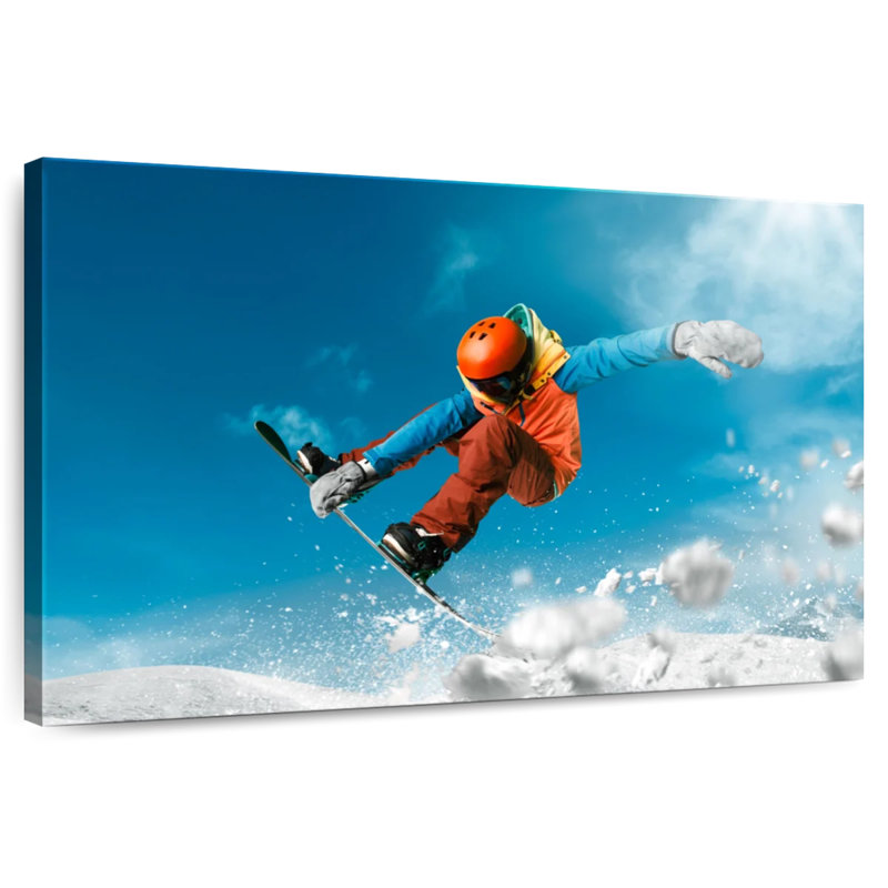 Sireci Snowboard Grab, 8" H x 12" W
