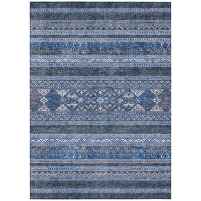 Neilly Washable Southwestern Indoor / Outdoor Rug