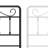 Open-Frame Steel Metal Headboard-826723714-826723717
