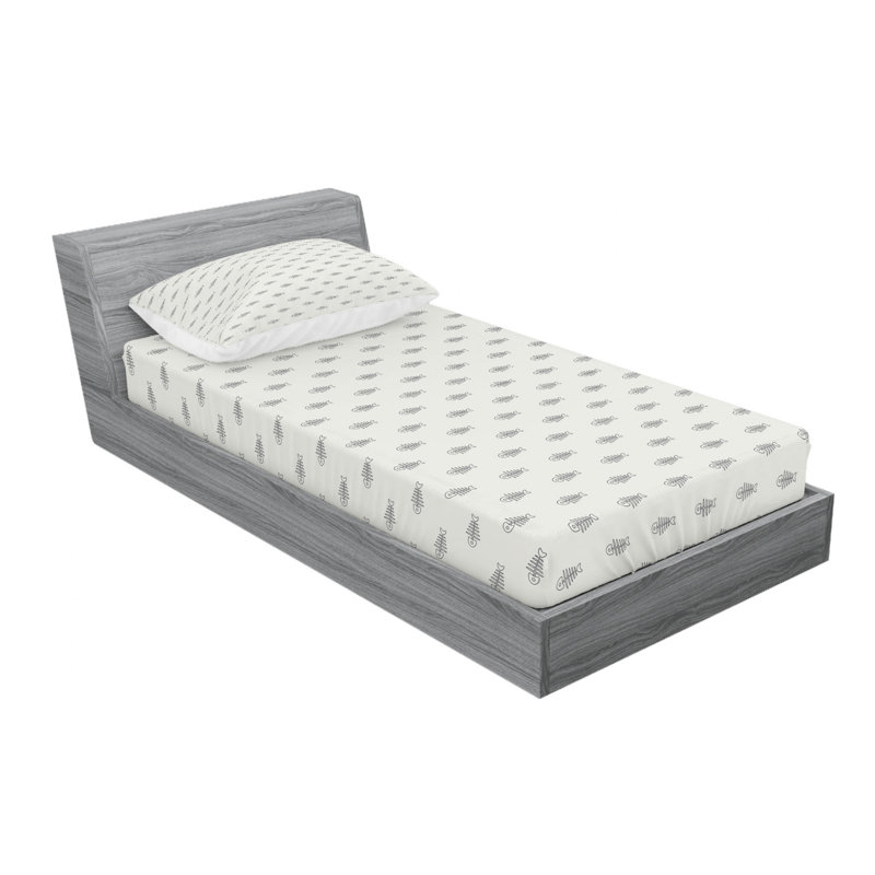 Microfiber Sheet Set, Twin Sheet Set with Fitted Sheet