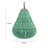 1 - Light Green Teardrop Pendant