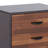 Eloy Walnut & Espresso Finish Accent Table