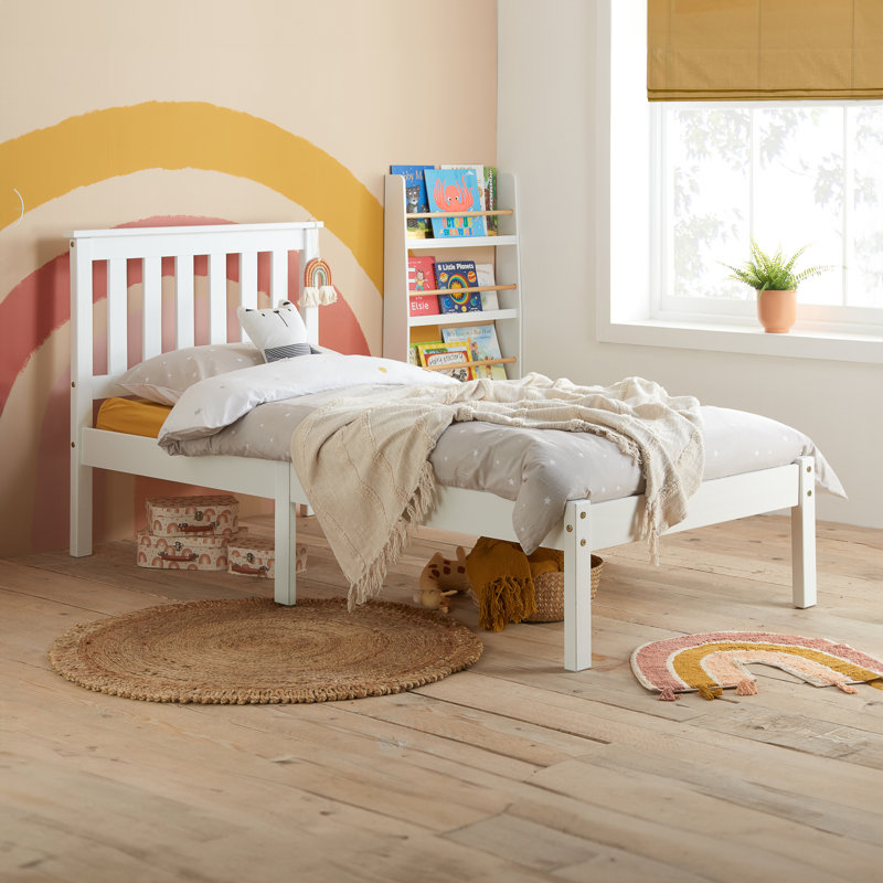 Alam Bed Frame, White, Single (3')